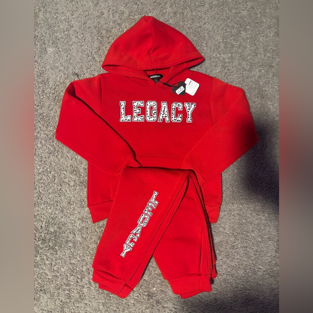 NWT Nova Kids Sweatsuit 6X
